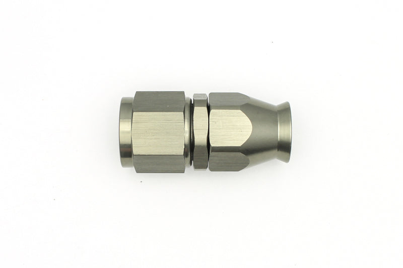 DeatschWerks 8AN Female Swivel Straight Hose End PTFE with Olive Insert