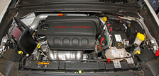 K&N Engineering High Flow Performance Cold Air Intake Kit for 2015-2016 Jeep Renegade L4-2.4L – Part 77-1565KS
