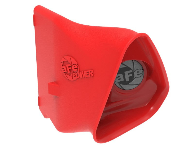 aFe Power Dynamic Air Scoop for 2015-2020 Ford Mustang - Red, Part #54-13015SR