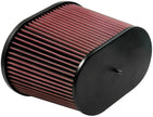 K&N Engineering RC-5178 Universal Air Filter - Oval Straight, 3.688-Inch Flange ID, 10.25-Inch Base Outside Length, 7.875-Inch Height for Ford F-250 Super Duty