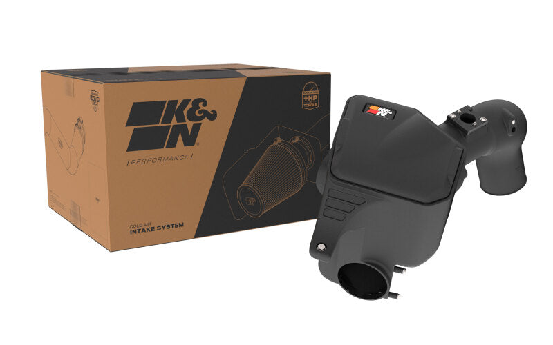 K&N 13-18 Ram 2500/3500 63 Series Cold Air Intake System – Improved Performance with Reusable Filter