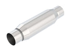 Borla CrateMuffler Resonator 2.5-inch Center/Center, 3.5-inch Round x 10-inch Length - Universal Stainless Steel Resonator