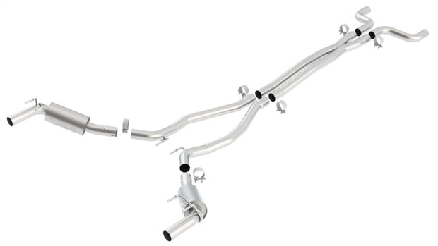 Borla ATAK Cat-Back Exhaust System for 2010-2013 Chevrolet Camaro SS 6.2L V8 with Ground Effects Package