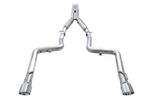 AWE Tuning Track Edition Exhaust for 2015+ Dodge Charger 6.4L/6.2L with Chrome Silver Tips