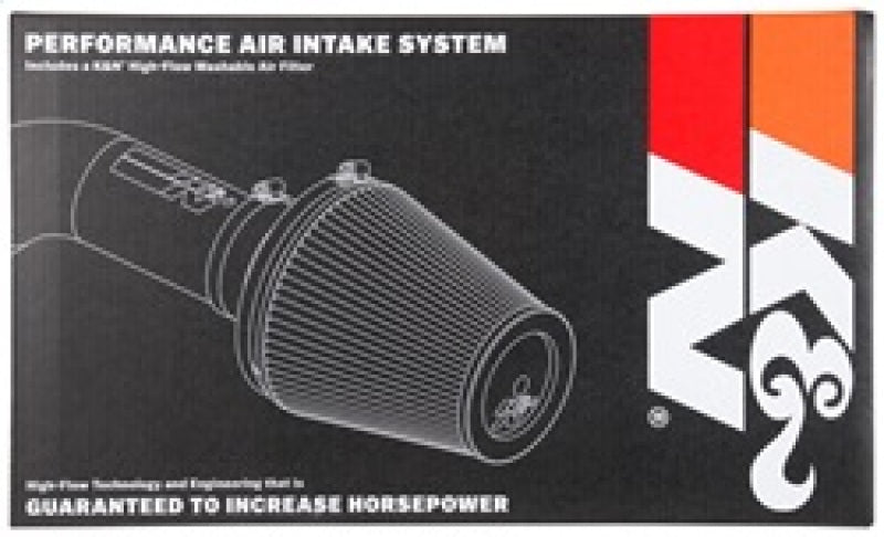 K&N Engineering 77-2570KTK Cold Air Intake System for Ford E-350 and E-150 (V10 6.8L)
