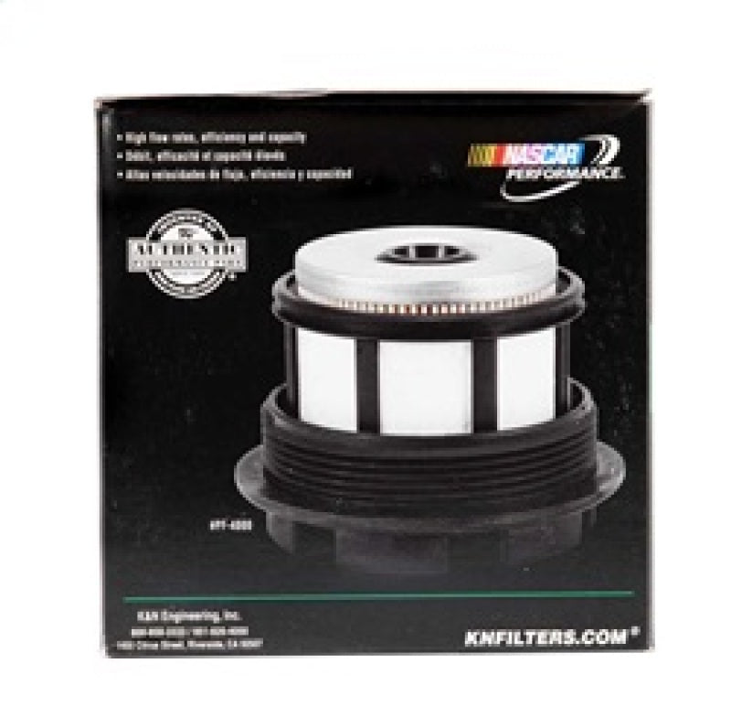 K&N Engineering PF-4000 High-Flow Fuel Filter for Ford F-250 Diesel Trucks