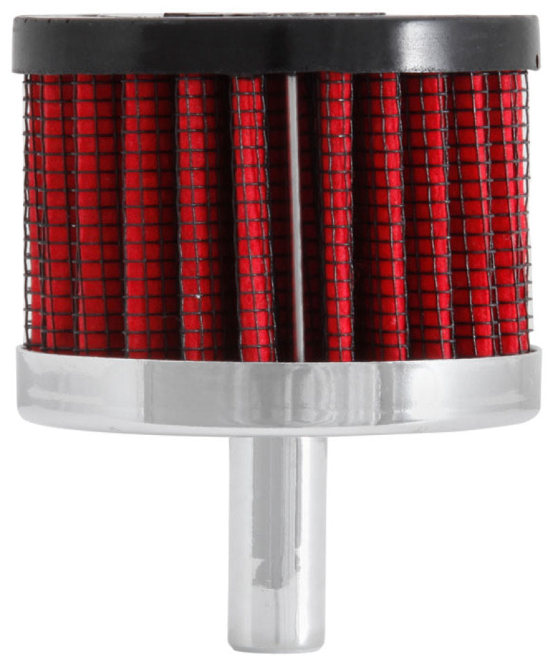 K&N Engineering 62-1000 Steel Base Crankcase Vent Filter for Classic and Racing Applications