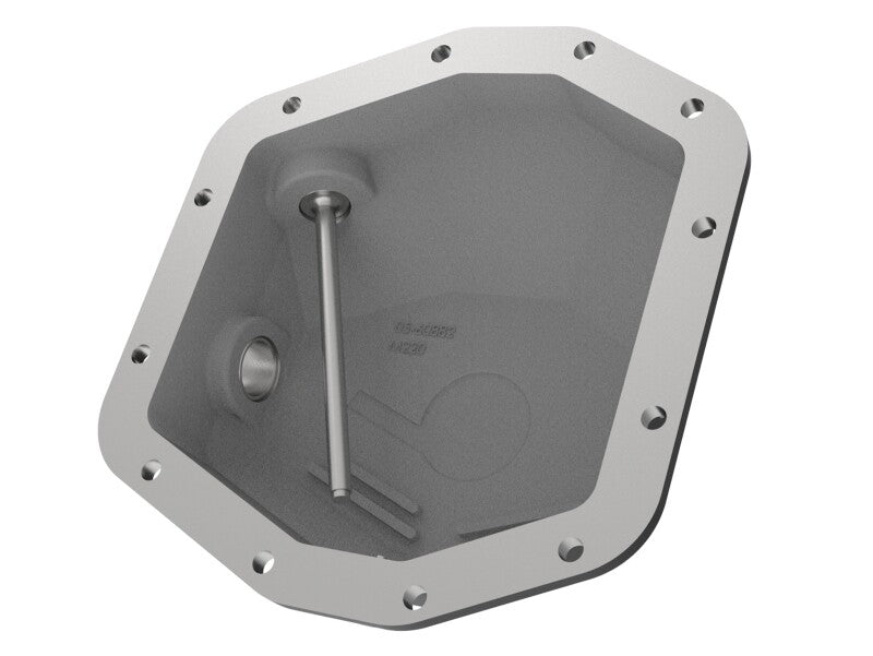 aFe Power 46-71290B Street Series Rear Differential Cover for Ford Bronco 2021-2022 with Dana M220 Axle - Black with Machined Fins