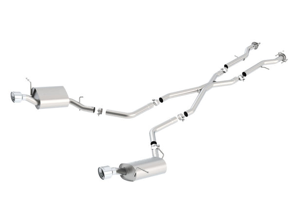 Borla S-Type Cat-Back Exhaust System for 2011-2026 Dodge Durango 5.7L V8 and V6 Models