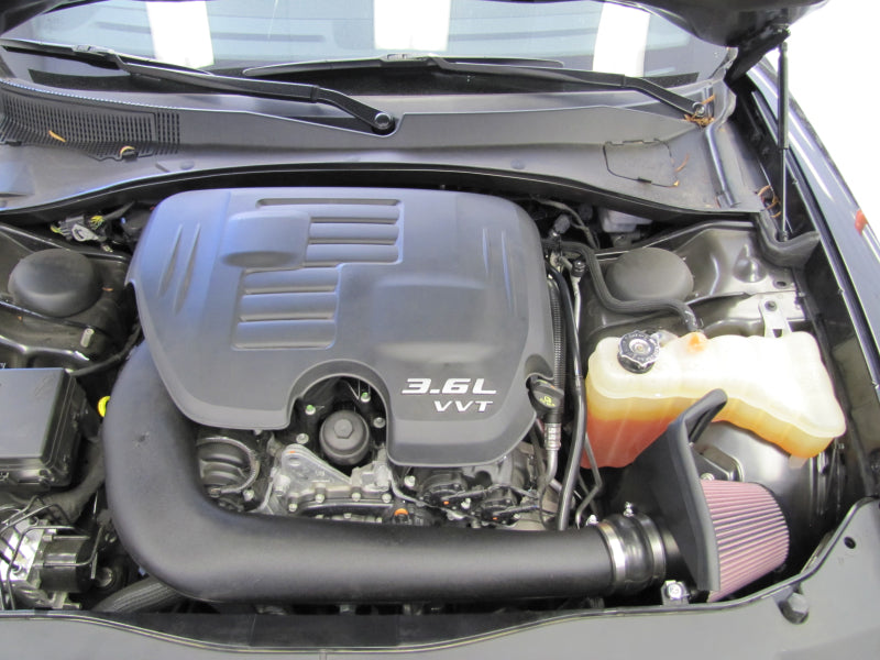 K&N 11-14 Dodge Charger 3.6L V6 Performance Intake System with High-Flow Air Filter