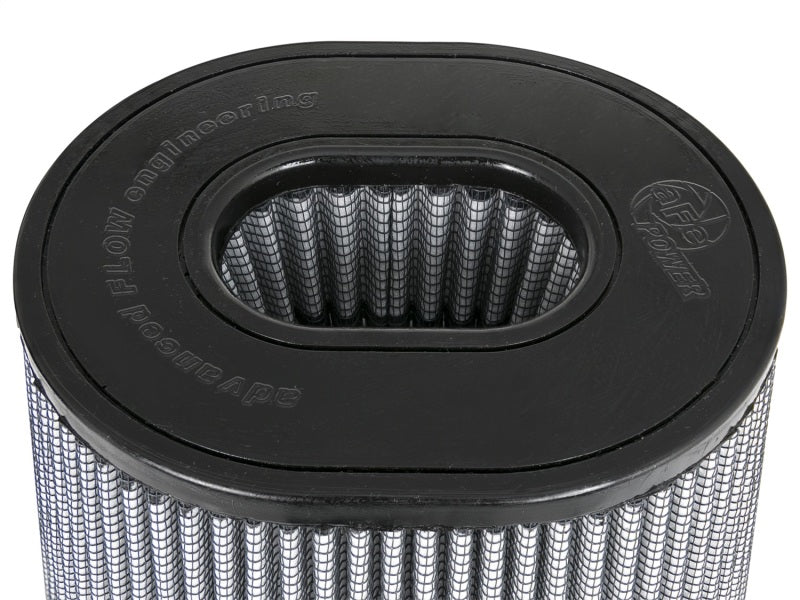 aFe Magnum FLOW Pro DRY S Universal Air Filter 4.5 in F x 9 in B x 6.75 in T x 9 in H – High-Performance Conical Replacement Filter