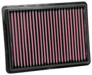 K&N Replacement Air Filter for 2018-2019 Chevrolet Equinox & GMC Terrain 1.5L/1.6L/2.0L by K&N Engineering Part 33-5069