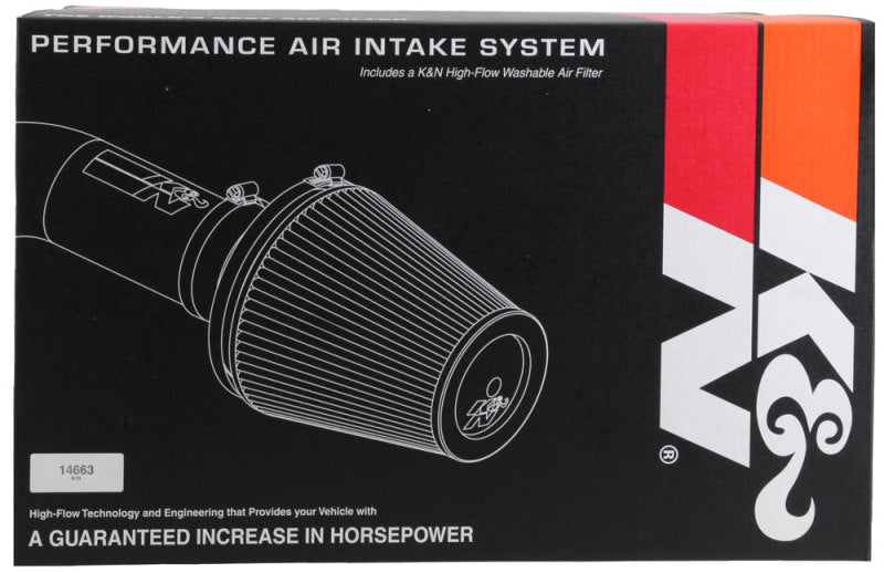 K&N 63 Series AirCharger Performance Intake for 2015-2019 Ford F-150 5.0L V8