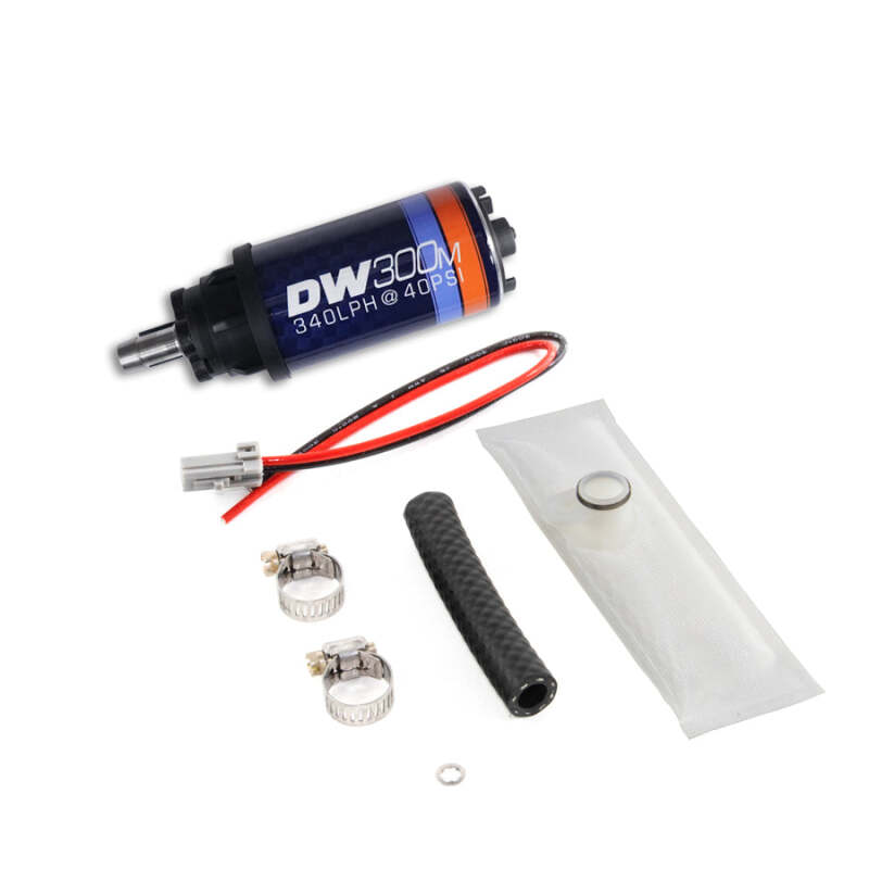 DeatschWerks DW300M Series 340 LPH Ford In-Tank Fuel Pump with Install Kit for 97-04 F-150 and F-250 V6/V8 Models