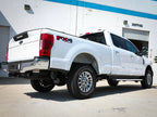 aFe Rebel Series 3-Inch 409 Stainless Steel Cat-Back Exhaust System with Black Tips for Ford F-250/F-350 2017-2020 V8 6.2L/7.3L