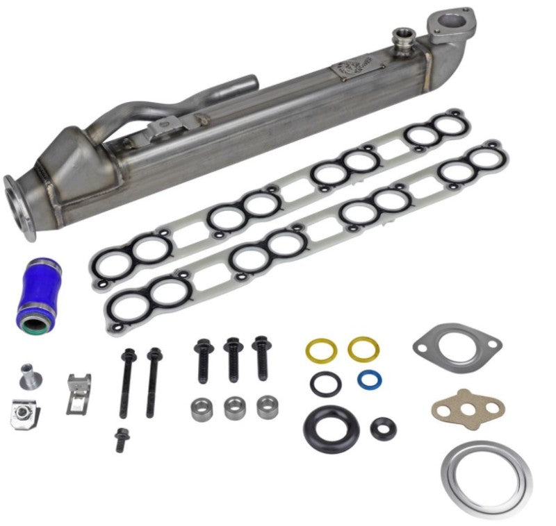 aFe Power BladeRunner EGR Cooler for 2004 Ford F-250 and F-350 Super Duty V8-6.0L Diesel Trucks