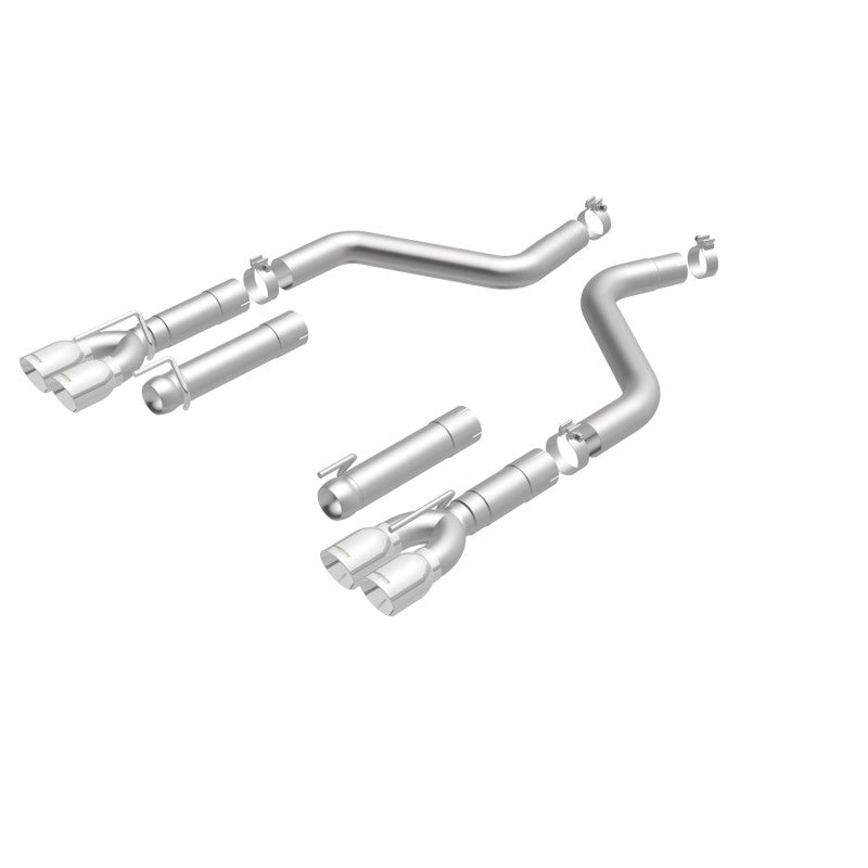 MagnaFlow Race Series Axle-Back Exhaust System for Dodge Challenger 2015-2023 – Stainless Steel, 3-inch with Quad Split Tips