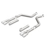 MagnaFlow Race Series Axle-Back Exhaust System for Dodge Challenger 2015-2023 – Stainless Steel, 3-inch with Quad Split Tips
