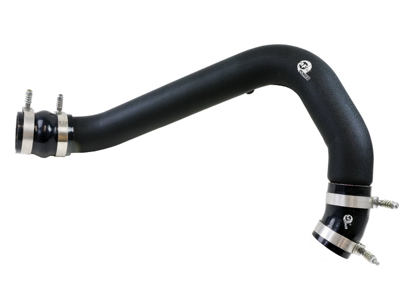 aFe Bladerunner 3-Inch Hot Side Intercooler Tube for 2006-2007 Ford F-250 Super Duty V8-6.0L Diesel - Part Number 46-20108-B