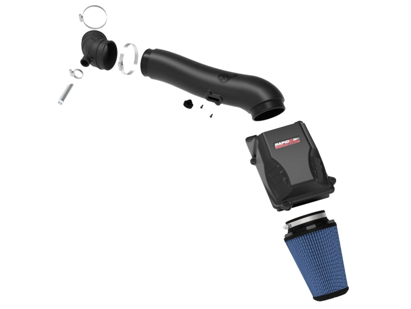 aFe Rapid Induction Cold Air Intake System with Pro 5R Filter for Jeep Wrangler and Gladiator 2020-2021 V6 3.0L EcoDiesel