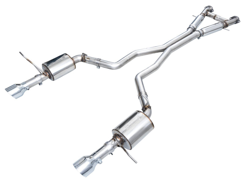 AWE Tuning Touring Edition Exhaust for Dodge Durango 2018-2024 with Chrome Silver Tips