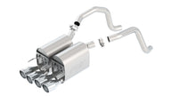 Borla Touring Axle-Back Exhaust System for 2005-2008 Chevrolet Corvette (C6) 6.0L/6.2L V8