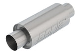 Borla Universal Resonator 3-inch Center/Center, 5-inch Round x 10-inch Length - High Durability Stainless Steel Performance Part