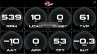 aFe AGD Advanced Digital Gauge Display Monitor for Dodge, RAM, Ford, and GM Diesel Trucks 2008-2023 Part #77-91001