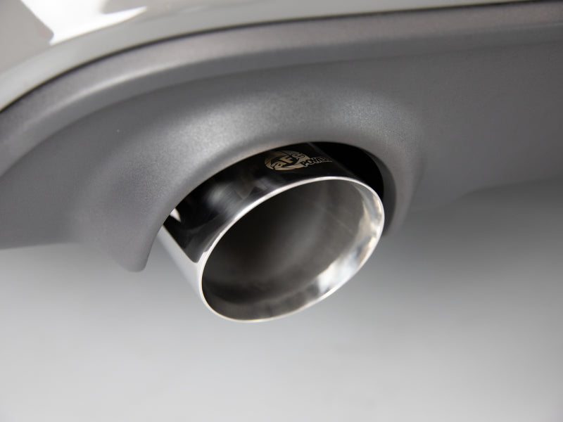 aFe MACH Force-XP 4-1/2 Inch Polished OE Replacement Exhaust Tips for Dodge Charger and Hellcat 2015-2019
