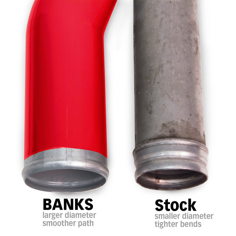 Banks Power 07-09 Ram 6.7L Diesel Driver Side Cold Boost Tube System with Silicone Couplers