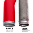 Banks Power 07-09 Ram 6.7L Diesel Driver Side Cold Boost Tube System with Silicone Couplers