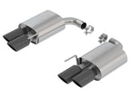 Borla Axle-Back Exhaust System 11953BC for 2018-2023 Ford Mustang GT 5.0L with Black Chrome Tips