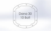 aFe Power Dana 30 Front Differential Cover for Jeep Wrangler TJ/JK 1997-2018 with Machined Fins & Synthetic Gear Oil
