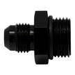 DeatschWerks 8AN ORB Male to 6AN Male Flare Adapter with O-Ring - Anodized Matte Black