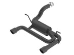 Borla ATAK SS Axle-Back Exhaust System for Jeep Wrangler JL/JLU 2018-2026 with 3.6L V6, Black Coated, 3.5-inch Tips