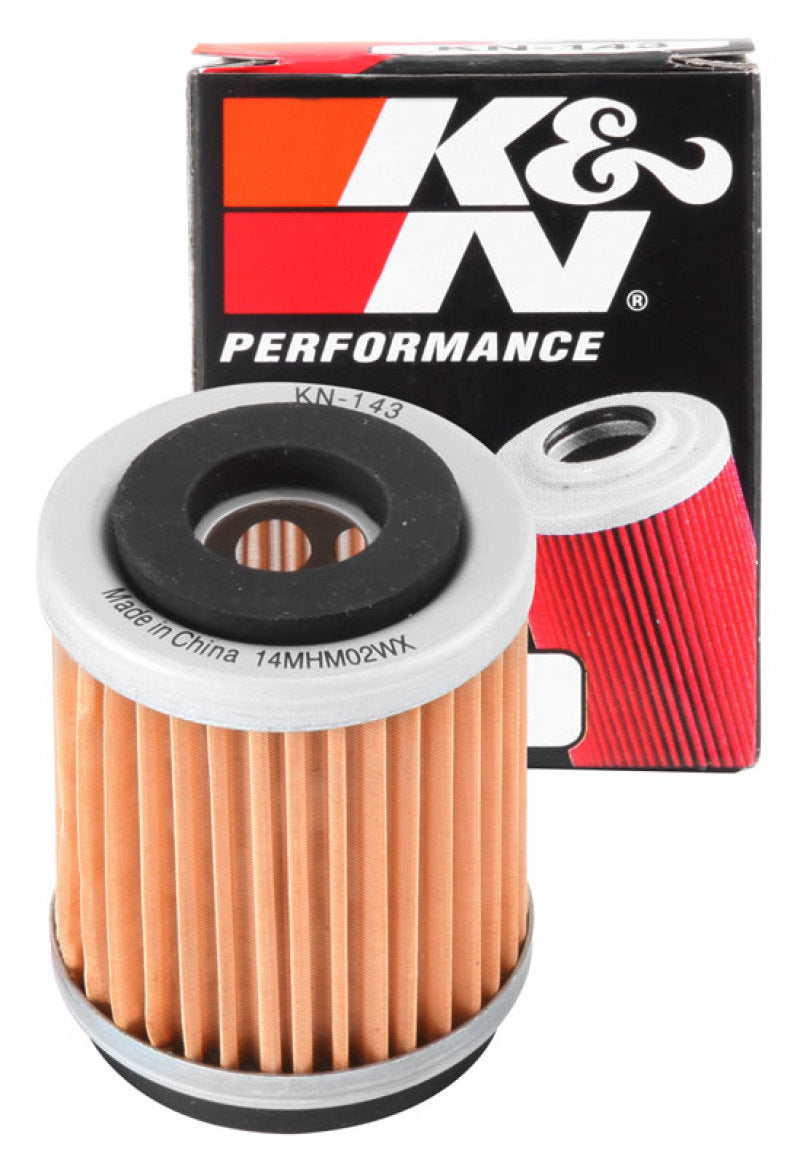 K&N Engineering Part KN-143 Yamaha & MBK Powersports Cartridge Oil Filter