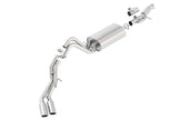 Borla Touring Cat-Back Exhaust System for 2015-2016 GMC Yukon & Cadillac Escalade 6.2L V8 - Dual Same Side Exit with 4-Inch Chrome Tips