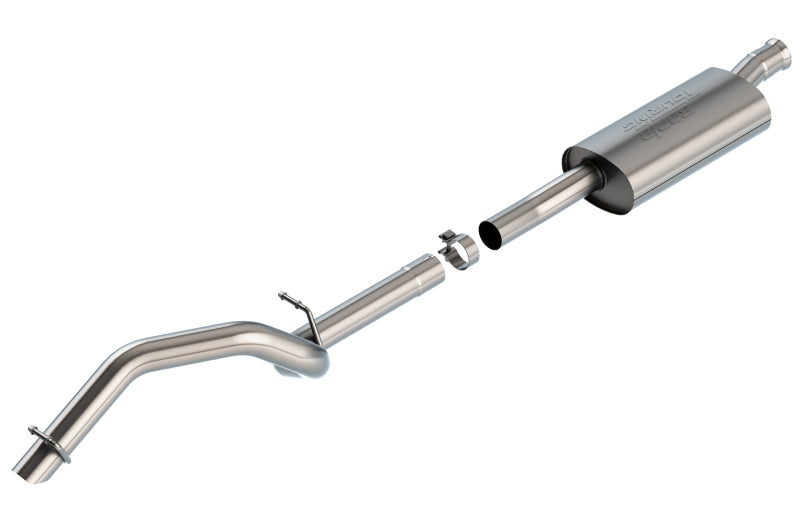 Borla 140822 High Clearance Climber / Rock Crawler Cat-Back Exhaust System for Jeep Wrangler JLU 2.0L Turbo (2018-2026)