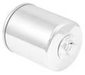 K&N Engineering Part KN-170C Chrome Oil Filter for Harley-Davidson Motorcycles