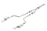 Borla ATAK Cat-Back Exhaust System for 2009-2014 Dodge Challenger R/T 5.7L V8 - Dual Split Rear Exit with 2.5 Inch Tips