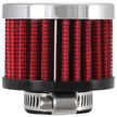K&N Engineering 62-1360 3/4 Inch ID Crankcase Vent Filter with Chrome Top