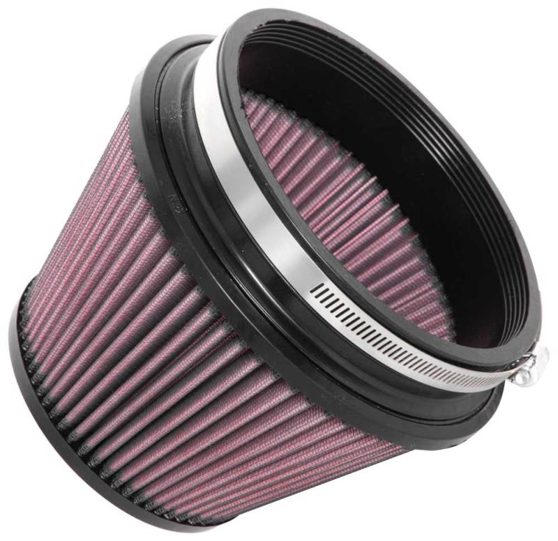 K&N Engineering Universal Tapered Air Filter – 6 Inch Flange, 7.5 Inch Base Diameter, 5 Inch Height for Ford Mustang and Flex