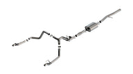 Borla 2024 Chevy Silverado 1500 6.2L V8 ATAK Catback Exhaust System – Factory Split Rear Exit, Valve Simulator, Dual 3.5