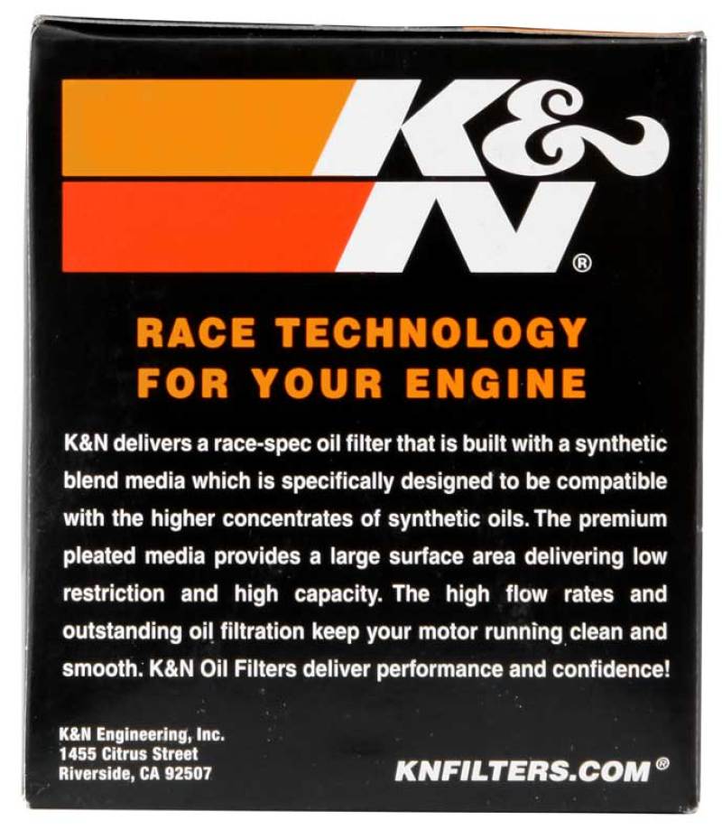 K&N Engineering Powersports Oil Filter Part KN-153 for Ducati and Cagiva Vehicles