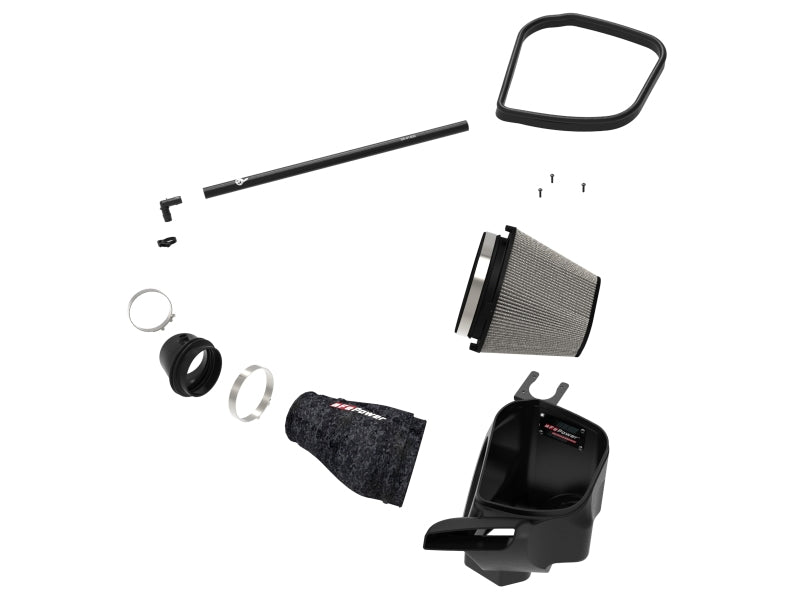 aFe 2021 Dodge Durango SRT Hellcat Track Series Carbon Fiber Cold Air Intake System with Pro DRY S Filter