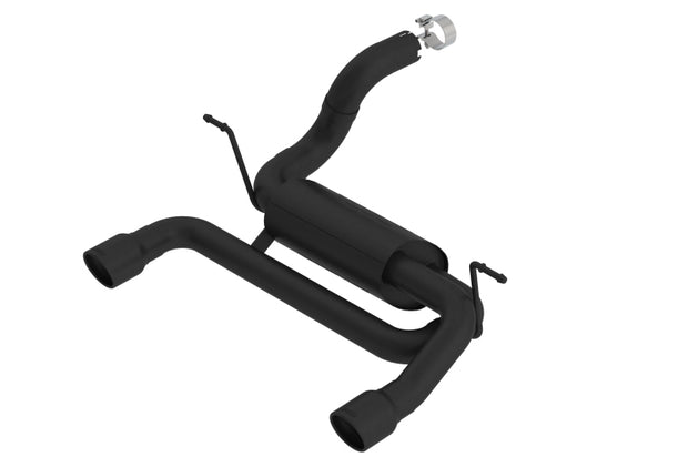 Borla 11964CB ATAK Axle-Back Exhaust System for 2018-2026 Jeep Wrangler JL/JLU 2.0L Turbo – Black Finish