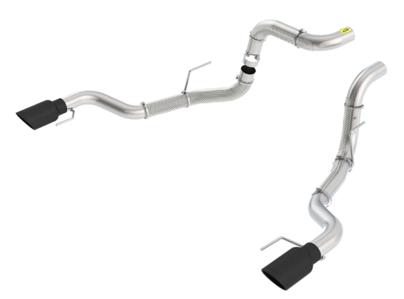 Borla 60640BC 3-Inch Black Chrome Tail Pipe Assembly for Ford F-150 (2017-2026) with T-304 Stainless Steel Tips