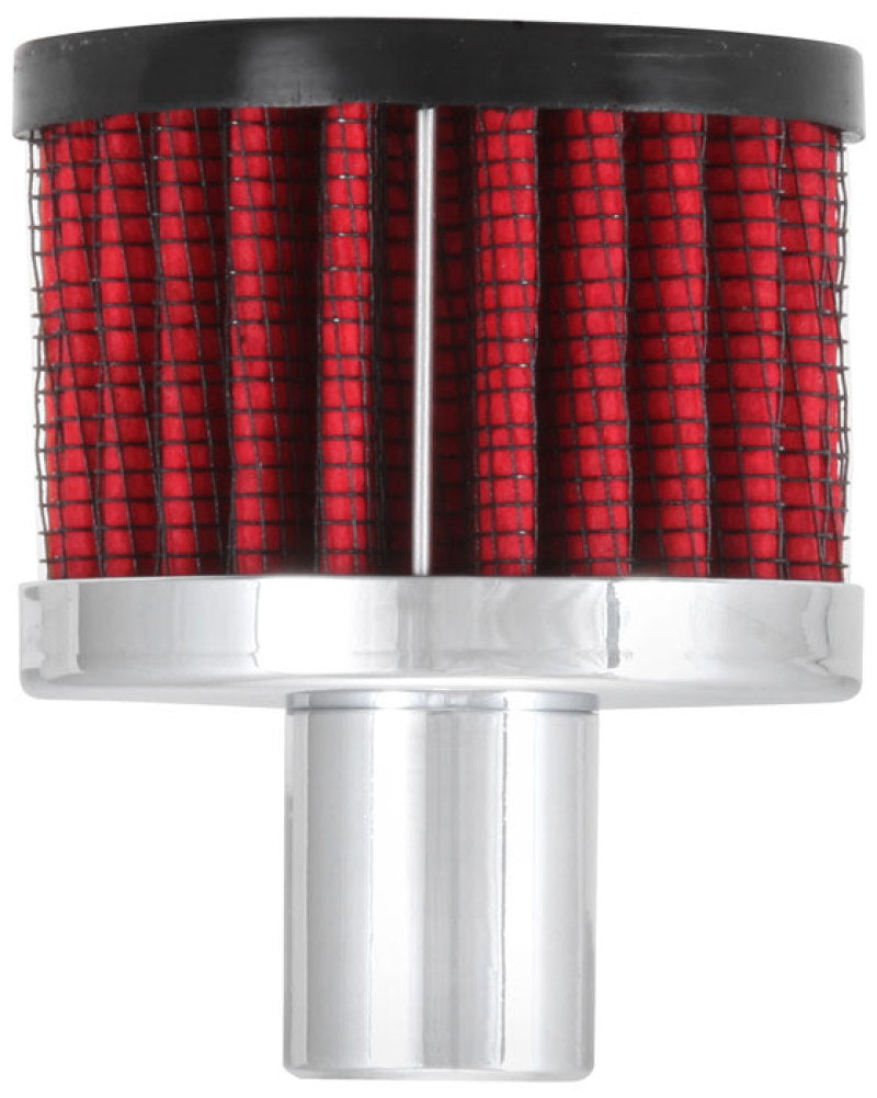 K&N Engineering 62-1030 Steel Base Crankcase Vent Filter with Reusable Synthetic Media