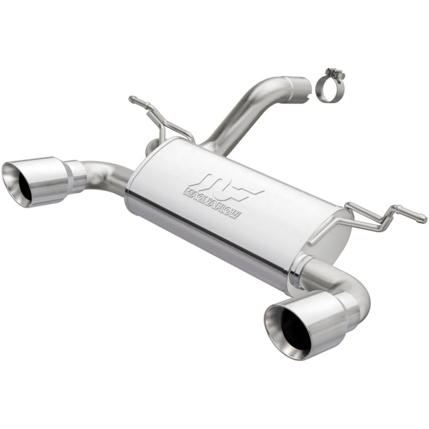 MagnaFlow 2018+ Jeep Wrangler 3.6L Dual Polished Tip Axle-Back Exhaust System