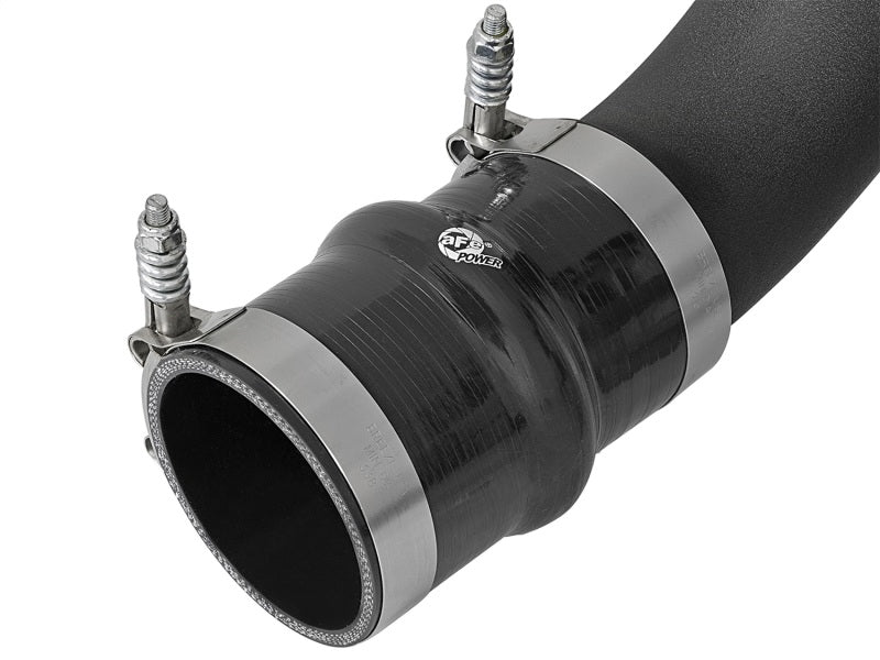 aFe Bladerunner 3-Inch Hot Side Intercooler Tube for 2006-2007 Ford F-250 Super Duty V8-6.0L Diesel - Part Number 46-20108-B